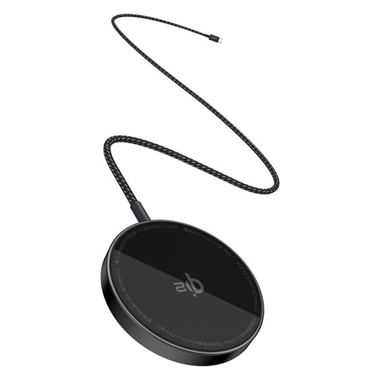 Ładowarka sieciowa bezprzewodowa Baseus Simple Mini4 Air, 15W, 1.67A, Czarna P10278200111-00