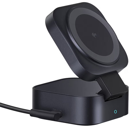 Ładowarka Sieciowa Bezprzewodowa Baseus PicoGo 2w1, 67W, 3A, 1 x USB-C, Czarna P10276800123-00
