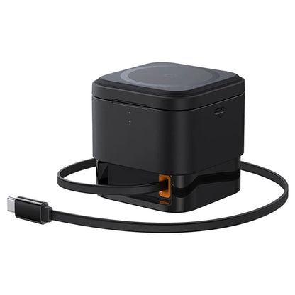 Ładowarka Sieciowa Bezprzewodowa Baseus MagPro, 25W, 1.67A, 1 x USB-C, Czarna P10264100123-00