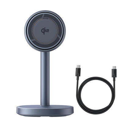 Ładowarka Sieciowa Bezprzewodowa Baseus Orbit 2 Pro 2w1, 20W, 1.67A, Szara P10273500813-00