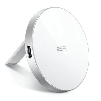 Ładowarka Sieciowa Bezprzewodowa ESR HaloLock, 15W, 1.67A, Biała