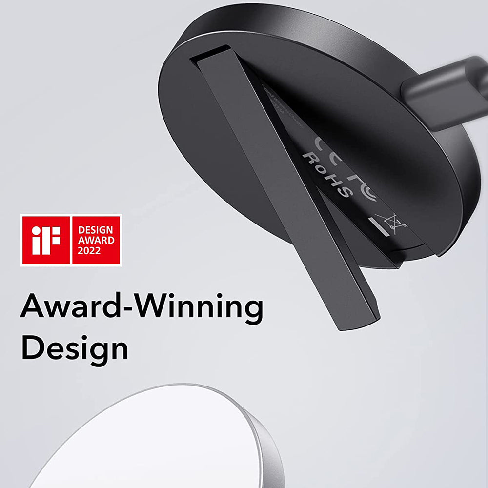 Ładowarka Sieciowa Bezprzewodowa ESR HaloLock, 15W, 1.67A, Biała