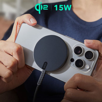 Ładowarka Sieciowa Bezprzewodowa ESR HaloLock, 15W, 1.67A, Czarna