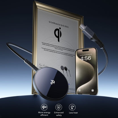 Ładowarka Sieciowa Bezprzewodowa ESR HaloLock, 15W, 1.67A, Czarna