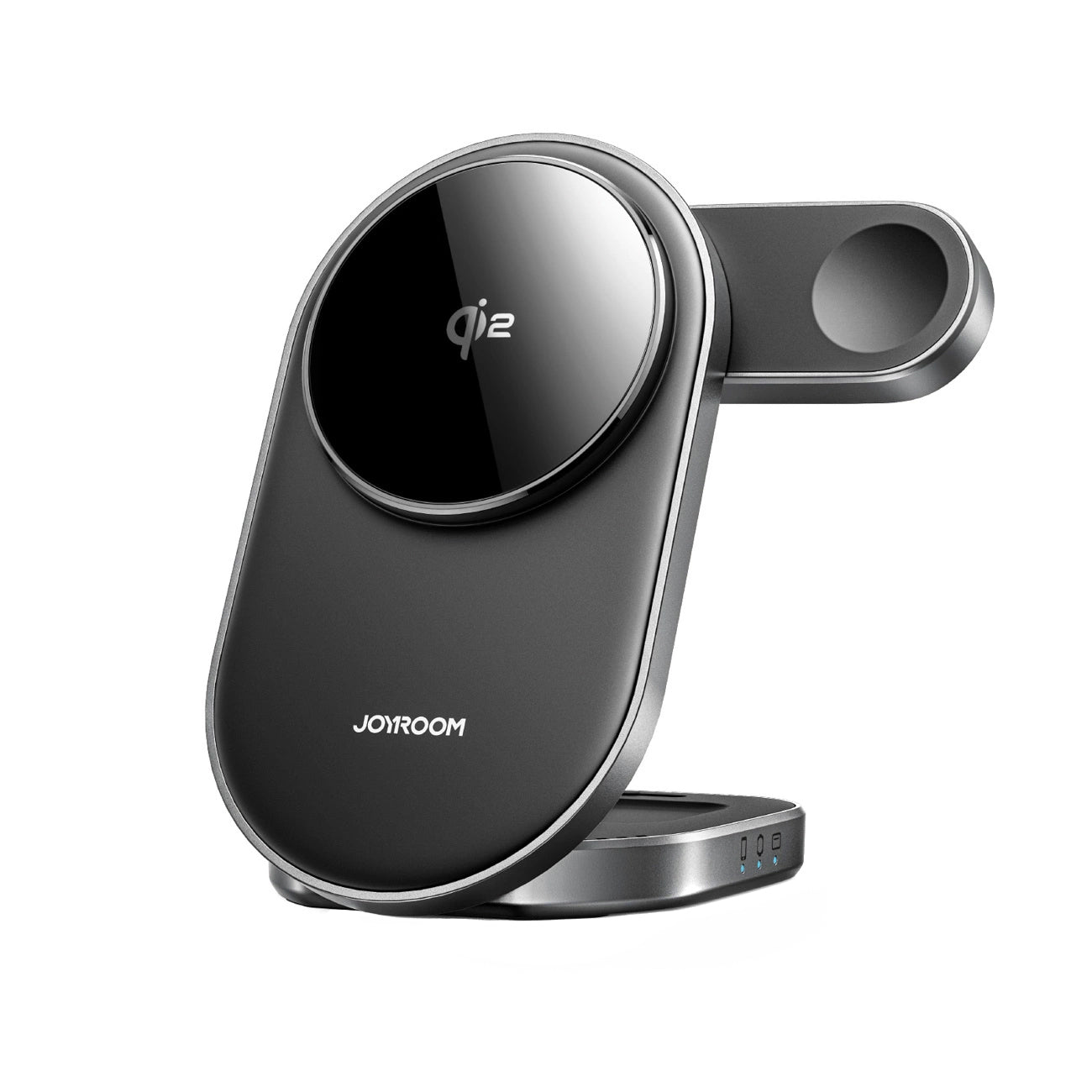 Ładowarka Sieciowa Bezprzewodowa Joyroom JR-W17 3w1, 15W, 1.67A, Czarna
