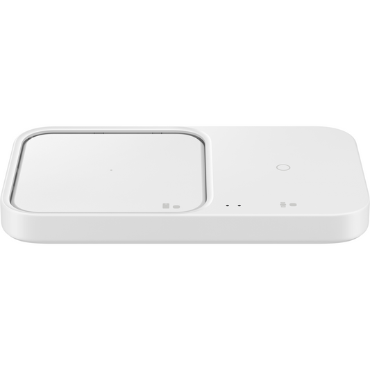 Ładowarka sieciowa bezprzewodowa Samsung Duo, 15W, 1,67A, Biała, Odnowiona EP-P5400BWEGEU
