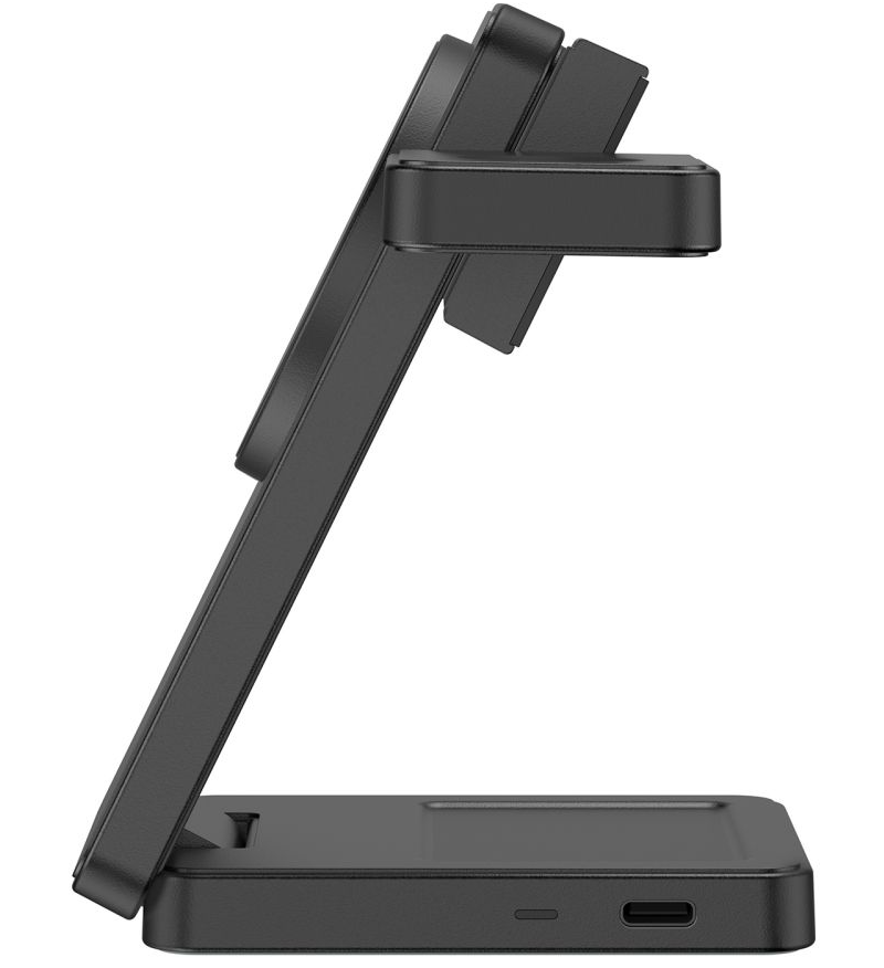 Ładowarka sieciowa bezprzewodowa Tech-Protect A56 3w1, 25W, czarna