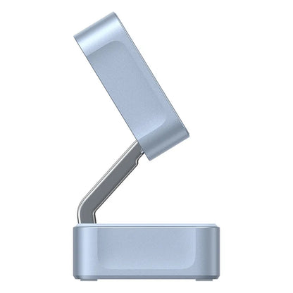 Ładowarka sieciowa bezprzewodowa UGREEN W752 2w1, 35W, 3A, 1 x USB-C, Niebieska