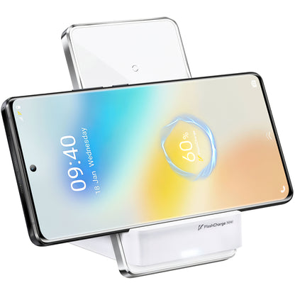 Ładowarka sieciowa bezprzewodowa vivo, 50W, 6A, biała 6000333