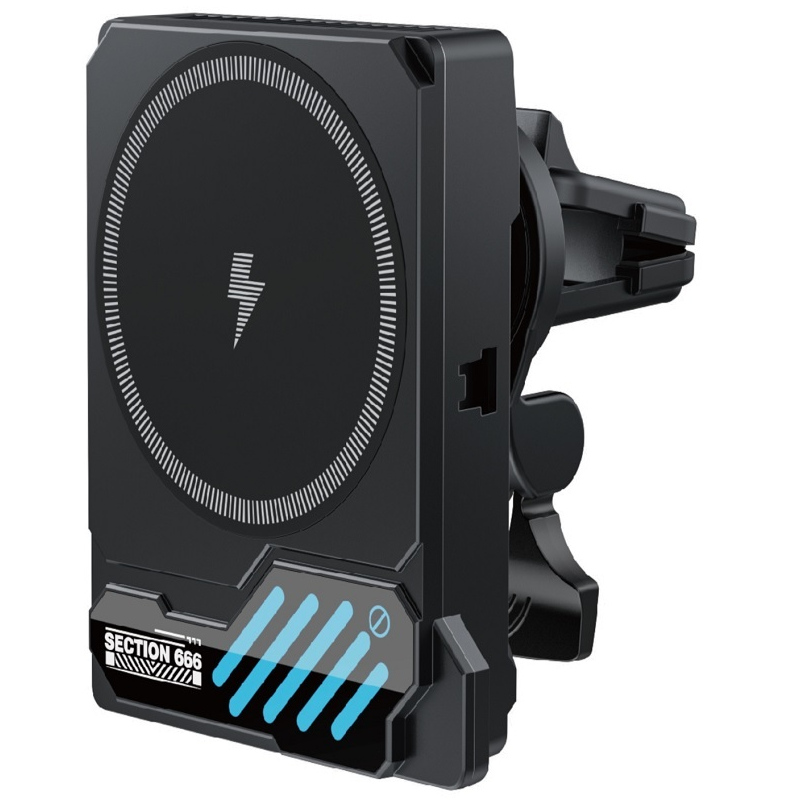 Ładowarka samochodowa bezprzewodowa XO Design SL14, 25 W, czarna