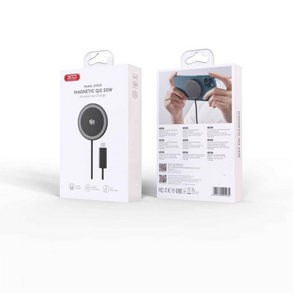 Ładowarka sieciowa bezprzewodowa XO Design JH025, 25W, 1,67A, czarna