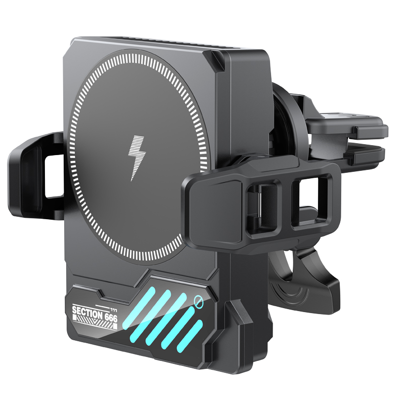 Ładowarka samochodowa bezprzewodowa XO Design SL14, 25 W, czarna