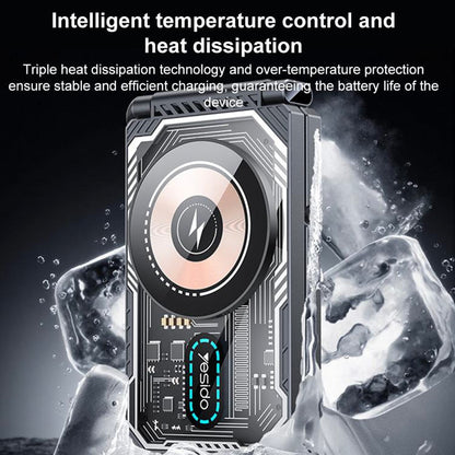 Yesido DS25 3in1 Wireless Network Charger, 15W, 1.67A, Black