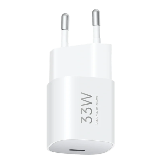 Ładowarka sieciowa Xiaomi, 33W, 1 x USB-C, Biała BHR087LEU