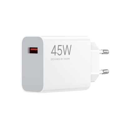 Ładowarka sieciowa Xiaomi, 45W, 4.1A, 1 x USB-A, Biała BHR07SLEU