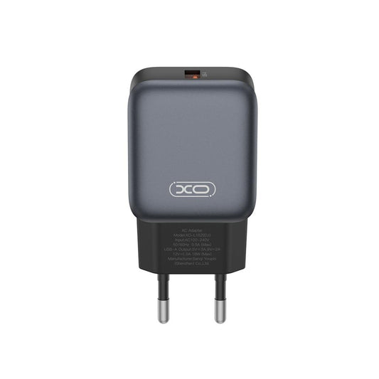 Ładowarka sieciowa XO Design L152, 18W, 3A, 1 x USB-A, Czarny