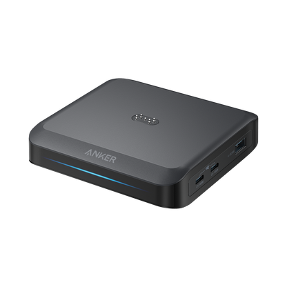 Ładowarka Stacja Anker do zewnętrznej baterii Prime, 150W, 5A, 1 x Pogo Pin - 1 x USB-A - 2 x USB-C, Czarny A1903G11