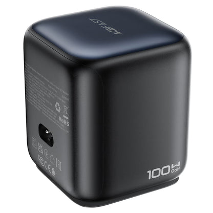 Stacja ładowania z kablem USB-C Acefast Z10, 100W, 1 x USB-A - 2 x USB-C, czarny