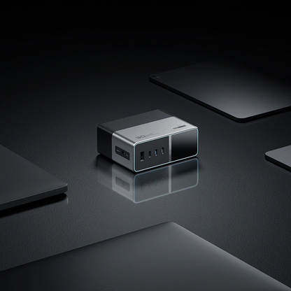 Ładowarka Stacja Cuktech TA3005U, 300W, 1 x DC - 1 x USB-A - 3 x USB-C, Szary