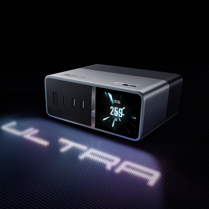 Ładowarka Stacja Cuktech TA3005U, 300W, 1 x DC - 1 x USB-A - 3 x USB-C, Szary