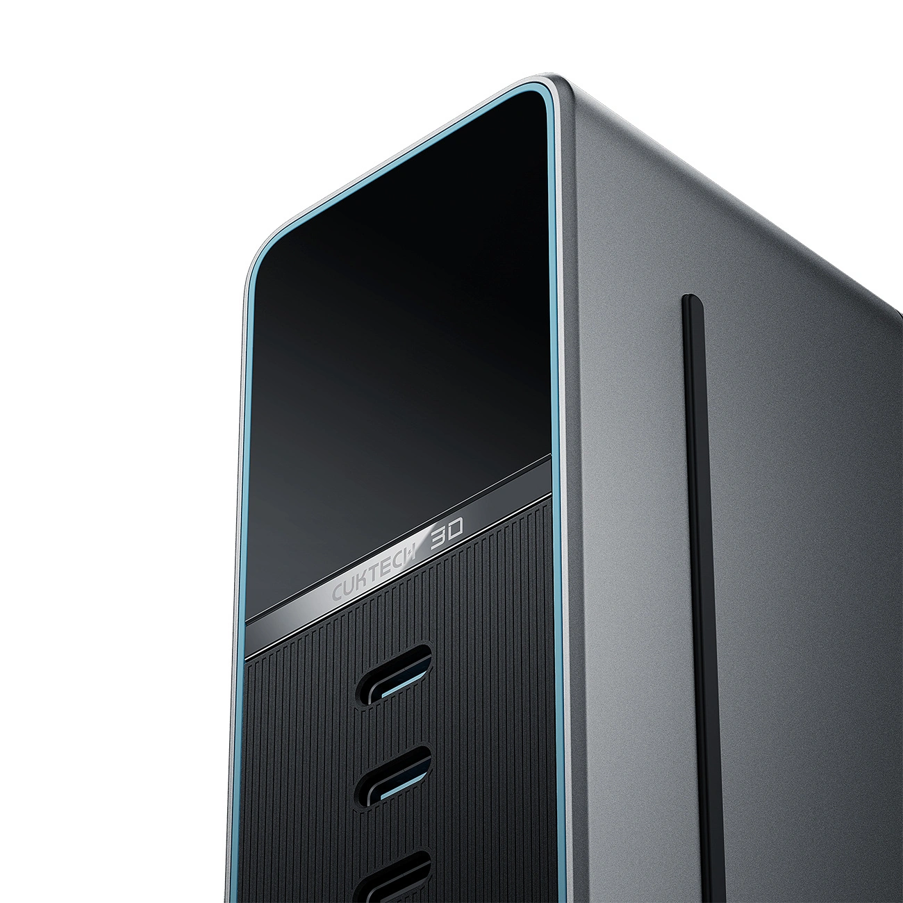 Ładowarka Stacja Cuktech TA3005U, 300W, 1 x DC - 1 x USB-A - 3 x USB-C, Szary