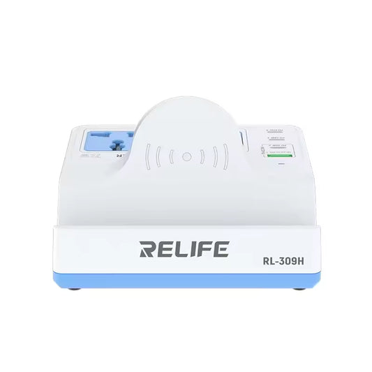 Stacja ładująca Relife RL-309H QI, 72W, 1 x USB-A - 3 x USB-C, Biały
