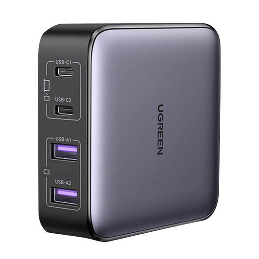 Ładowarka stacja UGREEN CD327 Nexode, 65W, 3.25A, 2 x USB-A - 2 x USB-C, Czarny