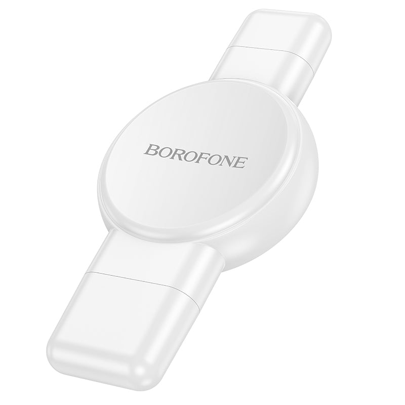 Bezprzewodowa ładowarka Borofone BQ31 do Apple Watch Series, biała