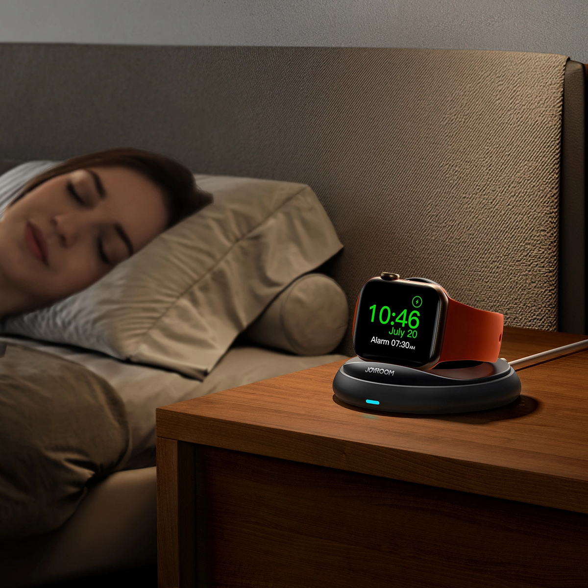 Ładowarka bezprzewodowa Joyroom JR-W12 do Apple Watch Series, czarna