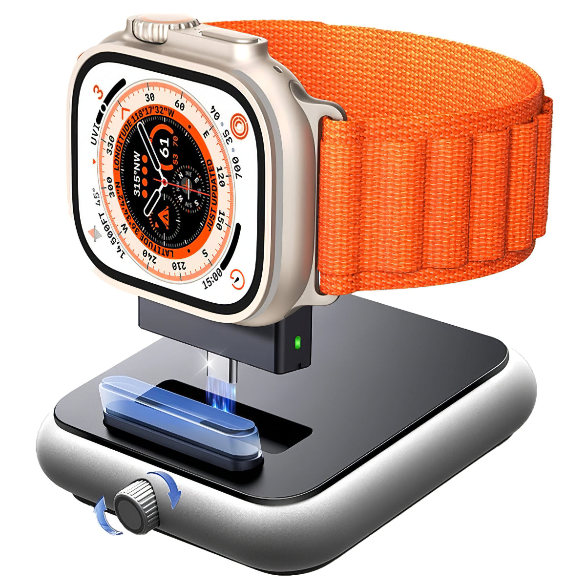 Bezprzewodowa ładowarka Joyroom JR-WQW03 do Apple Watch Series, czarna