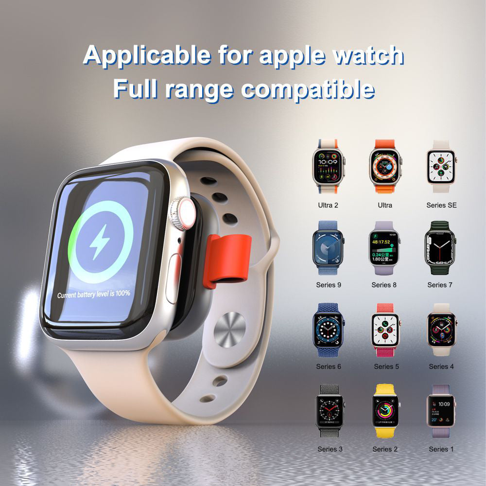 Ładowarka bezprzewodowa Lito LC03 do Apple Watch Series, Czarna