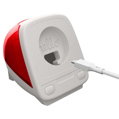 Podstawka Spigen C1 Classic do bezprzewodowej ładowarki Apple Watch Series, Czerwony AMP09341