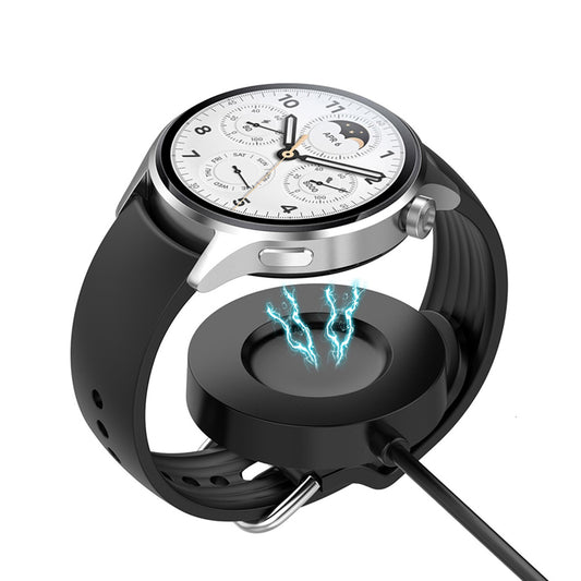 Ładowarka bezprzewodowa Techsuit TXC6 do Xiaomi Watch S1 Pro, USB-A, Czarna