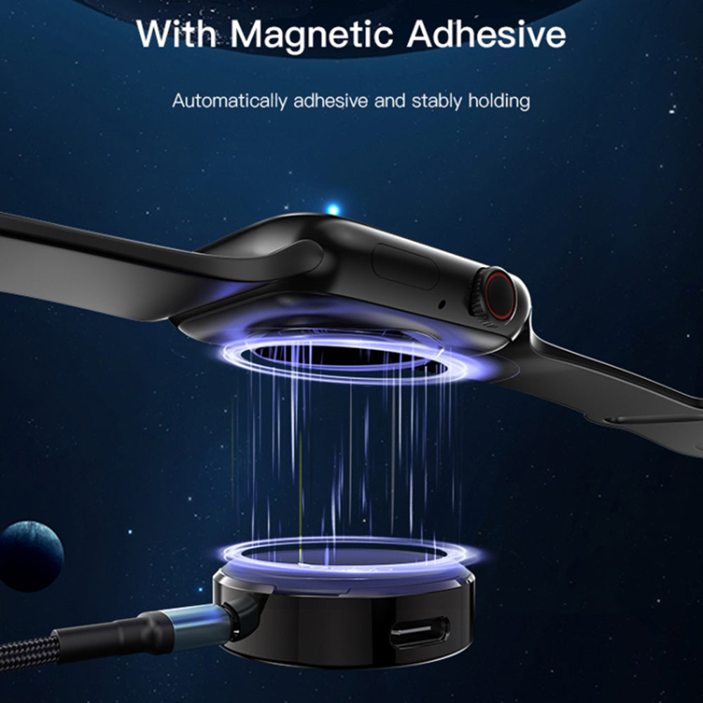 Bezprzewodowa ładowarka Yesido DS18 do Apple Watch Series, Czarna