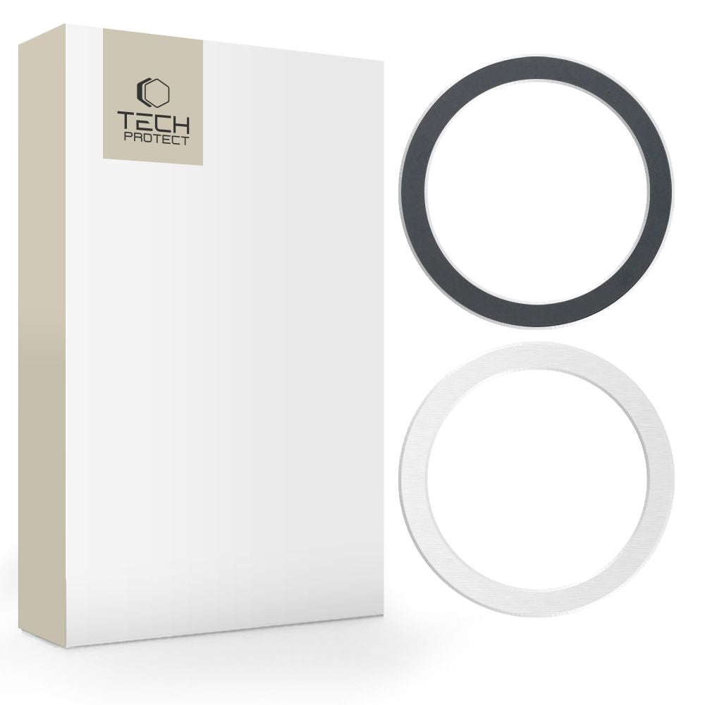 MagSafe Tech-Protect MagMat MagSafe MagMat Ring, uniwersalny, zestaw 2 sztuk