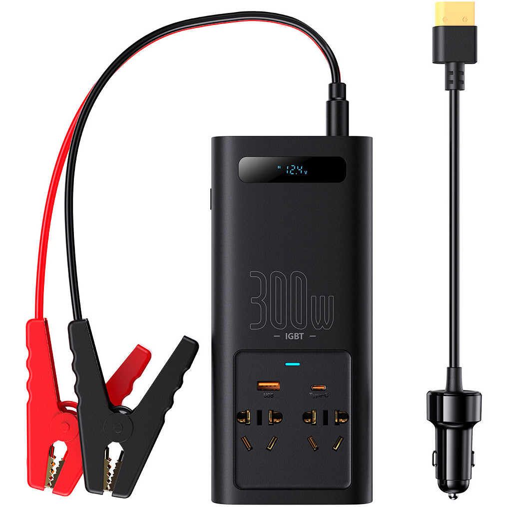 Inwerter samochodowy Baseus, 300W CGNB010101