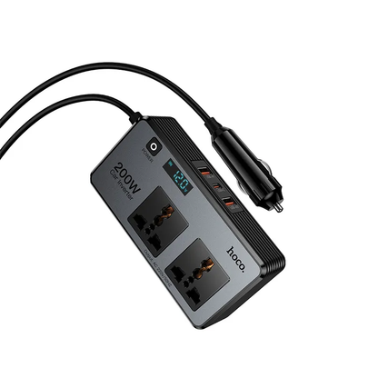 HOCO Z66 Car Power Inverter, 200W