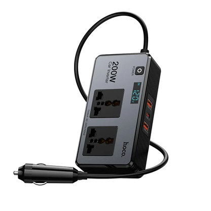 HOCO Z66 Car Power Inverter, 200W