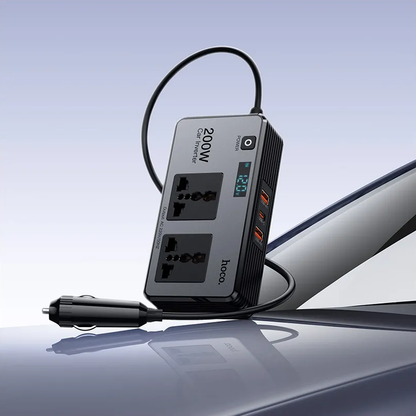 HOCO Z66 Car Power Inverter, 200W