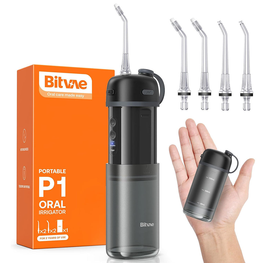 Bitvae BVP1 Oral Irrigator, Black