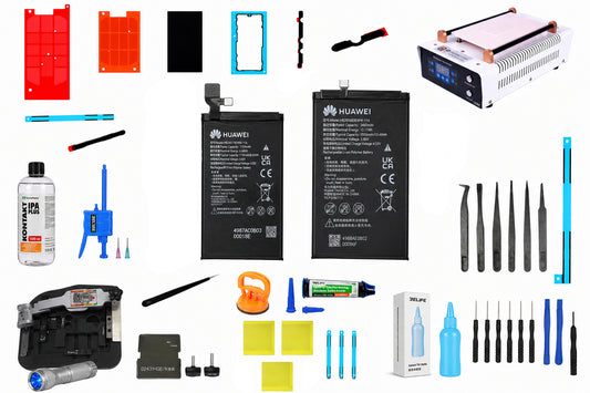 Zestaw baterii HB2856B3EWW-11A + HB245179EWW-11A do Huawei Mate X7 Service Pack i dedykowane narzędzia serwisowe