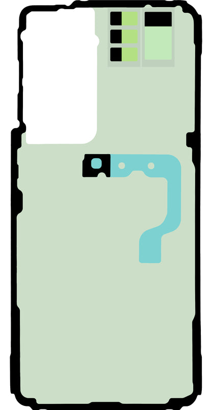 Adhesive Kit for Samsung Galaxy S21 5G G991 Battery Cover, Service Pack GH82-24549A