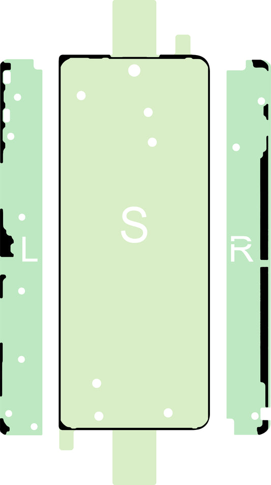 Zestaw klejów do wyświetlacza Samsung Galaxy Z Fold4 F936, Sub Outer, Service Pack GH82-29454A