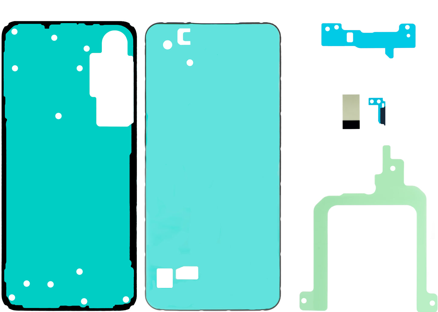 Zestaw klejów Samsung Galaxy S24 FE S721, Service Pack GH82-35930A