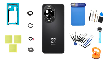 Zestaw tylnej klapki baterii Huawei nova 14 Pro czarny Service Pack i dedykowane narzędzia serwisowe