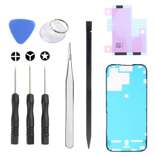 Zestaw naprawczy Jiafa JF-8162 do wymiany baterii Apple iPhone 15 Pro, 9w1