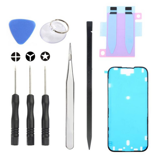 Zestaw naprawczy Jiafa JF-8162 do wymiany baterii Apple iPhone 16, 9w1