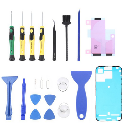 Zestaw naprawczy Jiafa JF-8182 do wymiany baterii Apple iPhone 15 Pro Max, 21w1