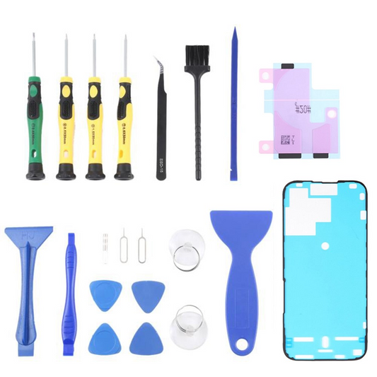 Zestaw naprawczy Jiafa JF-8182 do wymiany baterii Apple iPhone 15 Pro, 21w1