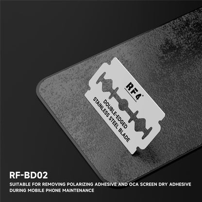 Ostrze zapasowe RF4 RF-BD02 do narzędzia do usuwania kleju UV / OCA, zestaw 100 sztuk